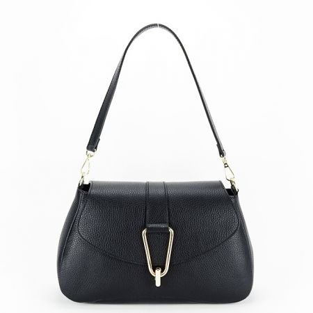 Posete - Geanta neagra din piele naturala 1755 125