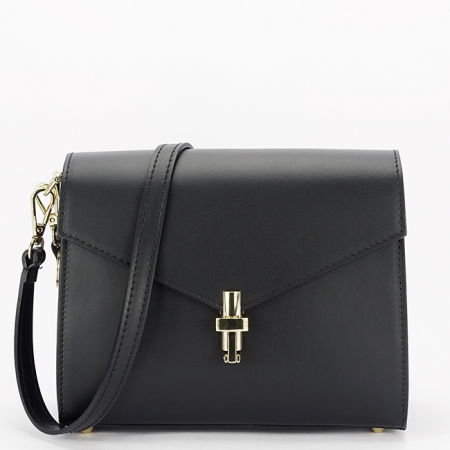 Clutch - Geanta neagra din piele naturala 1773 126