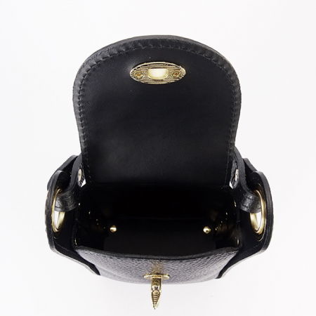 Geanta neagra mica din piele naturala 1021 127 [6]