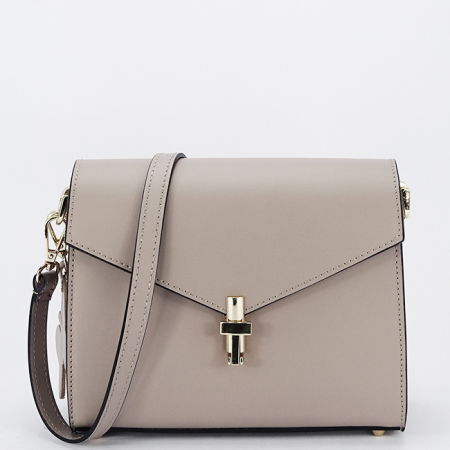 Clutch - Geanta nude din piele naturala 1773 126