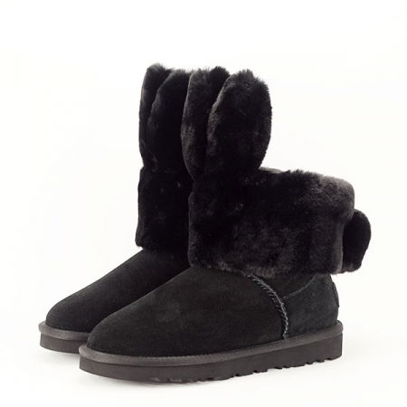 Ghete si cizme - Ghete negre copii din piele naturala Iris