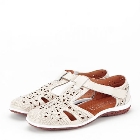 Balerini bej din piele naturala CXWL2118 M5 [1]