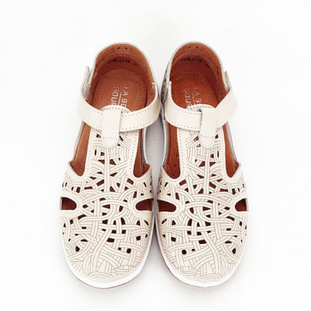 Balerini bej din piele naturala CXWL2118 M5 [6]