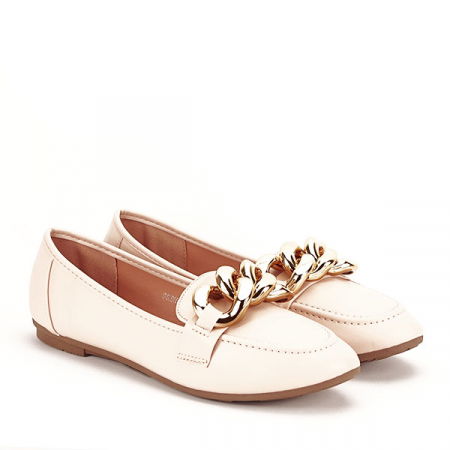 Mocasini bej Emilia M2 [2]