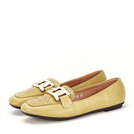 Mocasini galben mustar Corina M2 [1]