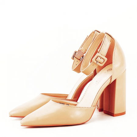 Pantofi - Pantofi eleganti bej BLQ7180 01