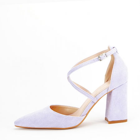 Pantofi - Pantofi mov eleganti 8709 04