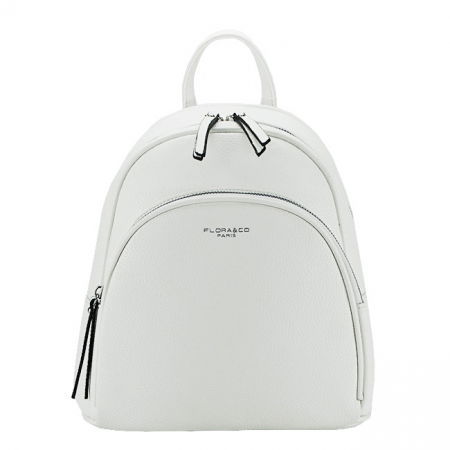Rucsacuri - Rucsac alb FLORA&Co Paris F2591 18