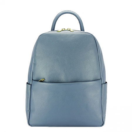 Rucsacuri - Rucsac albastru din piele naturala 1775 122