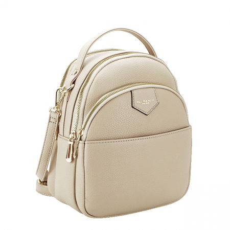 Rucsacuri - Rucsac convertibil in geanta, Flora&co Paris, F3610 119 Bej