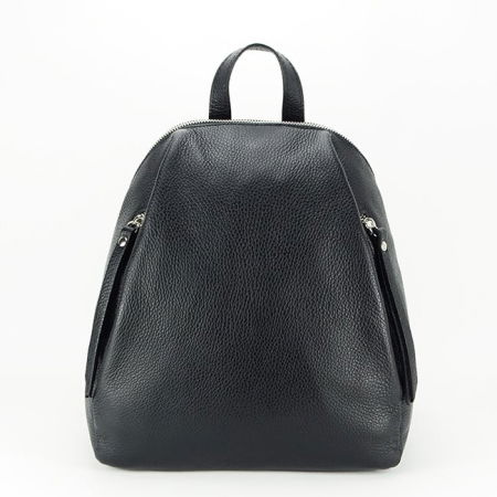 Rucsacuri - Rucsac negru din piele naturala 1506 121