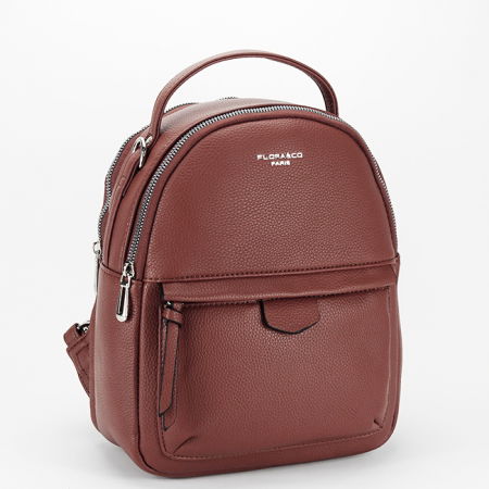 Rucsacuri - Rucsac caramiziu convertibil in geanta F3606 18