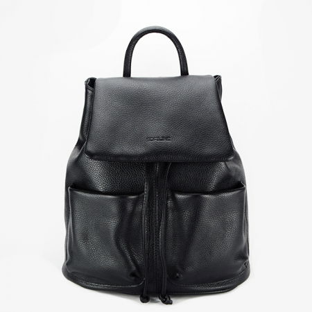 Rucsacuri - Rucsac mare Premium din piele naturala 8948 Negru