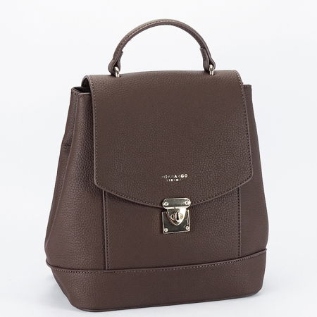 Rucsacuri - Rucsac maro cafeniu Diana&CO DHJ824-1 18