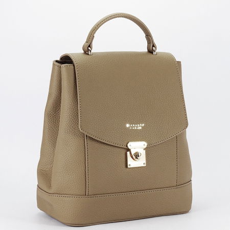 Rucsacuri - Rucsac maro taupe Diana&CO DHJ824-1 18