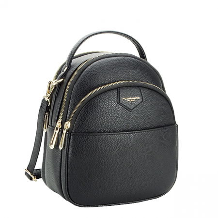 Rucsacuri - Rucsac convertibil in geanta, Flora&co Paris, F3610 120 Negru