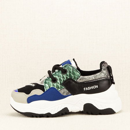 Pantofi - Sneakers negru Valeria