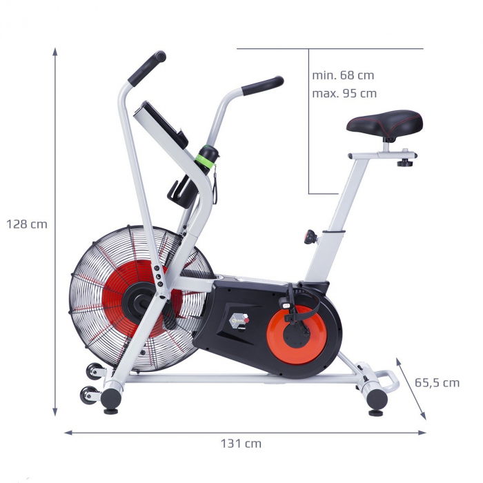 Bicicleta fitness HMS PREMIUM MP8880 Air Bike [6]
