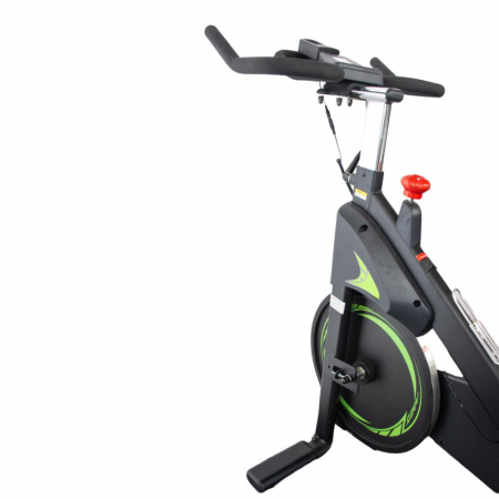 Bicicleta Fitness Spin Bike Dhs 2101 - Negru-Verde [4]
