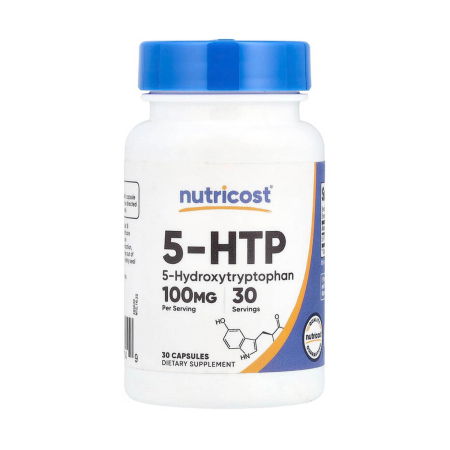 Nutricost - 5-HTP, 100 mg, Nutricost, 30 capsule