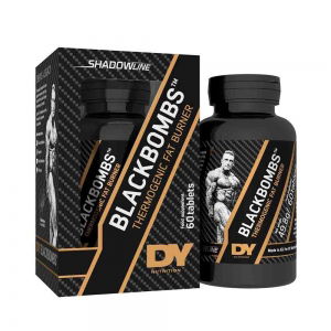 Dorian Yates Nutrition - Black Bombs Fat Burner, Dorian Yates, 60 tablete