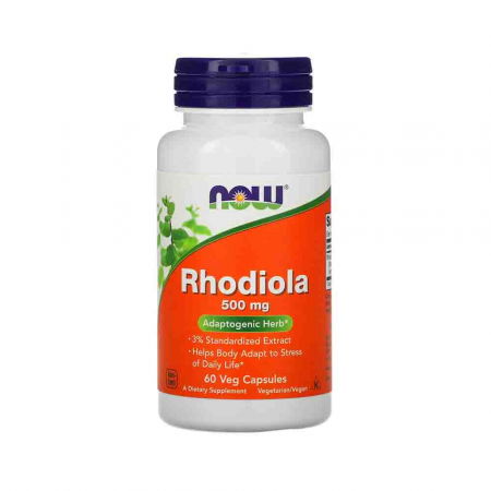 SOMN, STRES SI ANXIETATE - rhodiola-now-foods