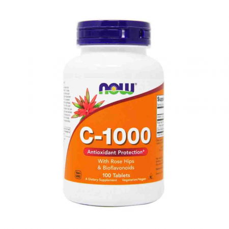 IMUNITATE CRESCUTA - c-1000-with-rose-hips-and-bioflavonoids-now-foods