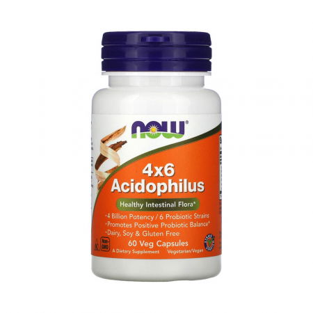 SISTEM DIGESTIV - acidophilus-4x6-probiotice-now-foods