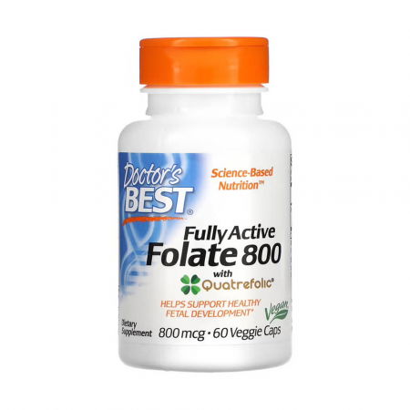 Doctor's Best - fully-active-folate-quatrefolic-doctors-best