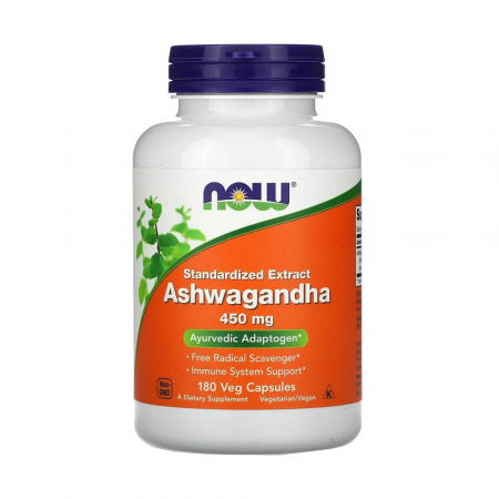 Stimulente Hormonale - ashwagandha-extract-now-foods