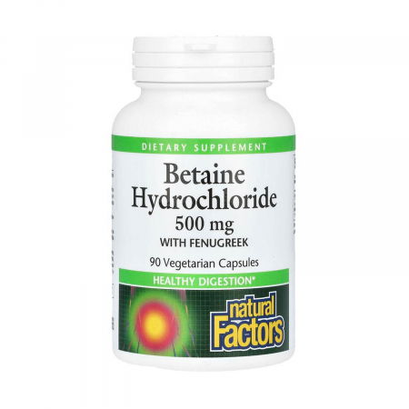 Natural Factors - betaine-hydrochloride-with-fenugreek-natural-factors