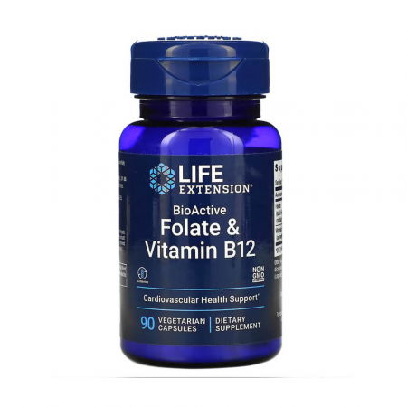 SANATATEA CREIERULUI - bioactive-folate-vitamin-b12-life-extension
