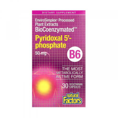 Pyridoxine (Vitamin B6) - biocoenzymated-b6-natural-factors