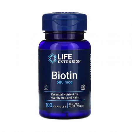 Life Extension - biotin-600-mcg-life-extension