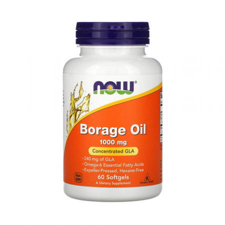 AFECTIUNI CARDIACE - borage-oil-1000mg-now-foods