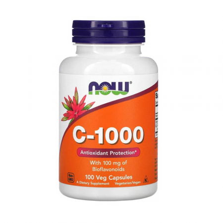 IMUNITATE CRESCUTA - Now Foods, C-1000, 100 Tablets