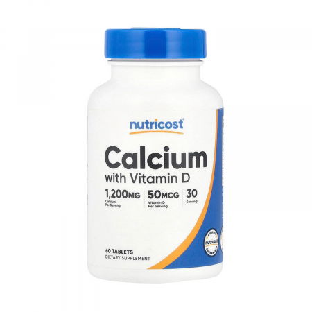Nutricost - calcium-vitamin-d3-nutricost