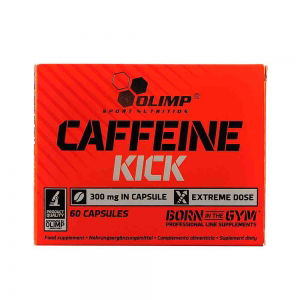 Pre-Workout - Capsule cafeina, Caffeine Kick, Olimp, 60 caps