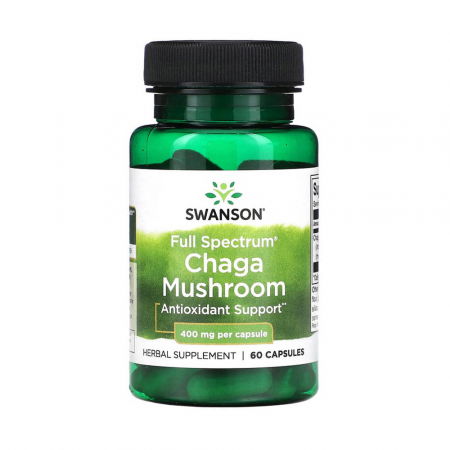 AFECTIUNI CARDIACE - chaga-mushroom-400mg-swanson