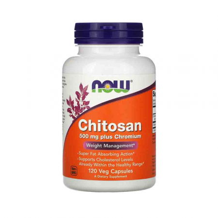 Suplimente de la A la Z - chitosan-plus-chromium-now-foods
