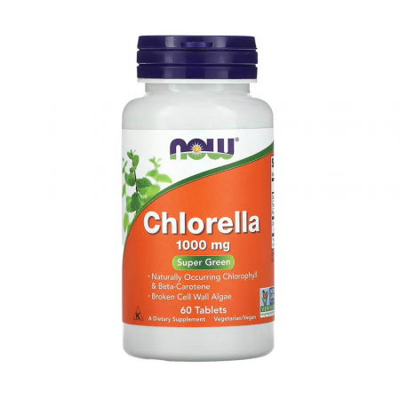 Chlorella - chlorella-1000mg-now-foods