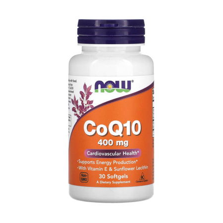 Now Foods - CoQ10 , 400 mg, NOW Foods, 30 softgels