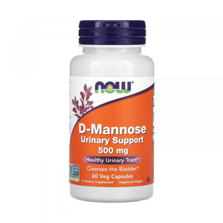 Suplimente de la A la Z - d-mannose-500mg-now-foods