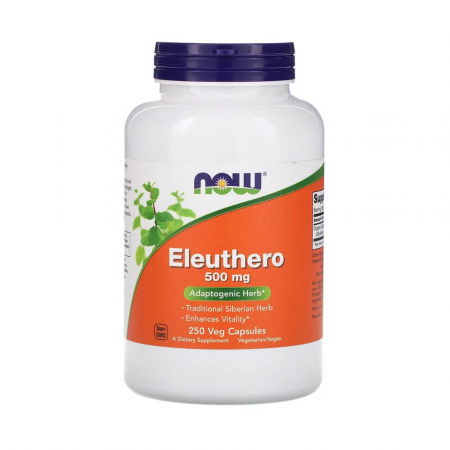 AFECTIUNI CARDIACE - eleuthero-ginseng-siberian-500mg-now-foods