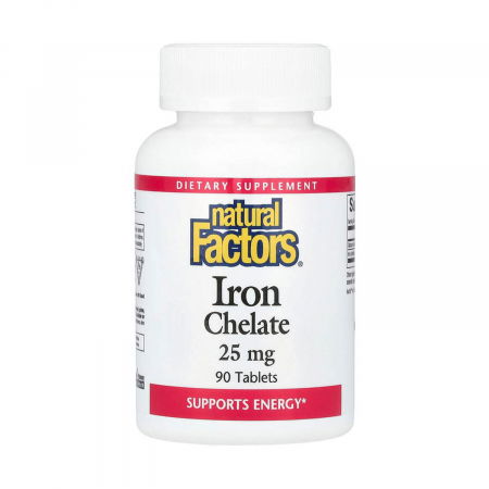 Natural Factors - iron-chelate-natural-factors
