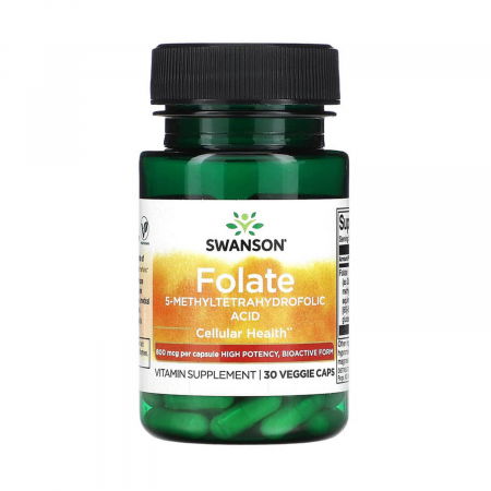 AFECTIUNI CARDIACE - folate-5-methyltetrahydrofolic-acid-800mcg-swanson