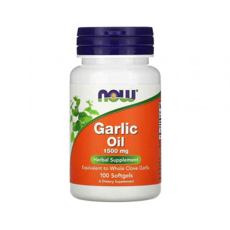 Now Foods - garlic-oil-ulei-de-usturoi-now-foods