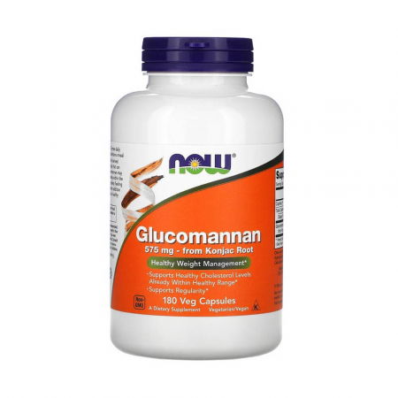 AFECTIUNI CARDIACE - glucomannan-konjac-root-575mg-now-foods