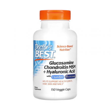 Doctor's Best - glucosamine-chondroitin-msm-hyaluronic-acid-doctors-best