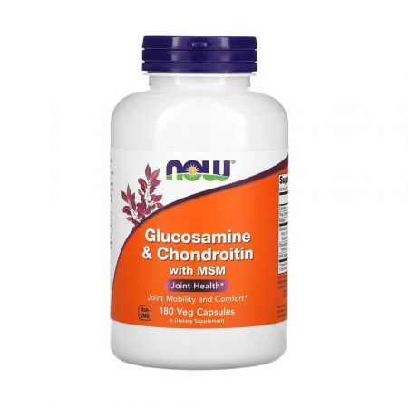 Glucozamina - glucosamine-chondroitin-msm-now-foods